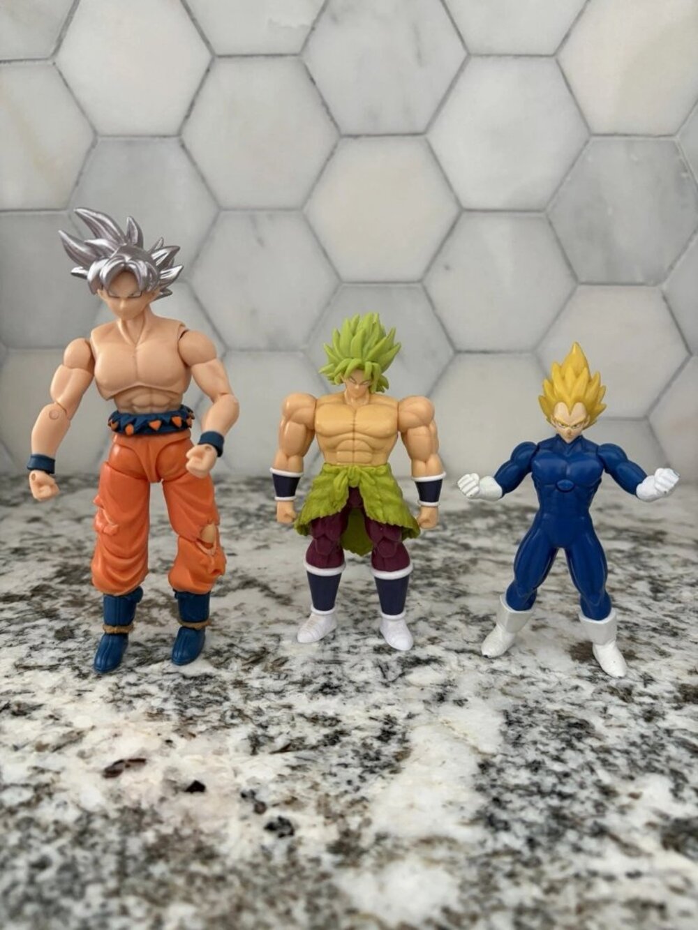 Dragon Ball Z Action Figures Lot of 3